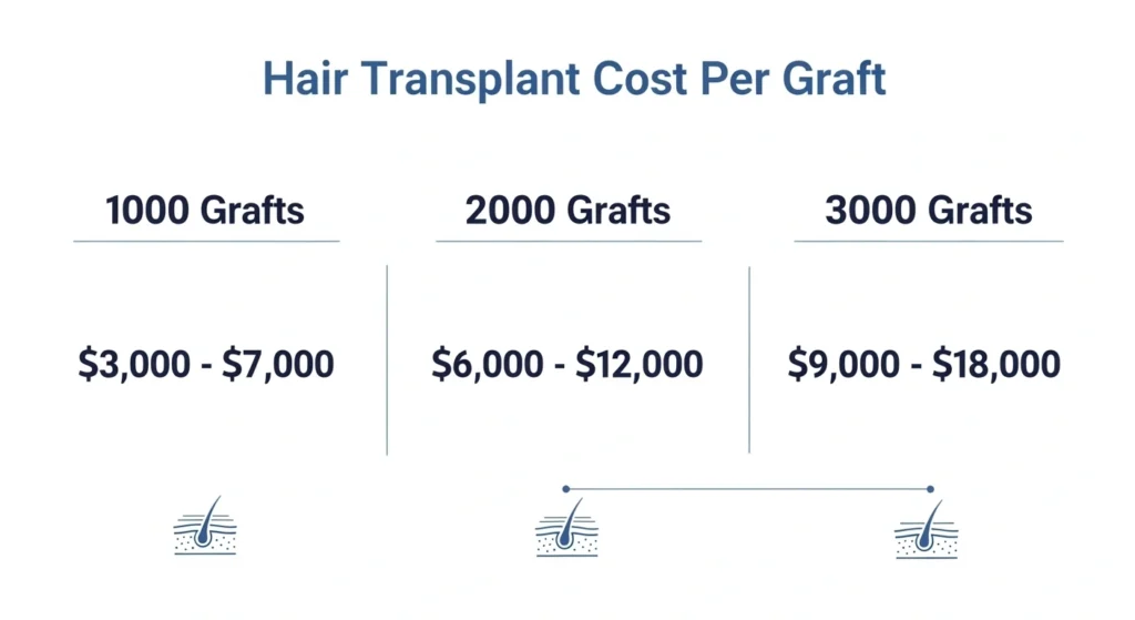 Cost Per Graft in Houston