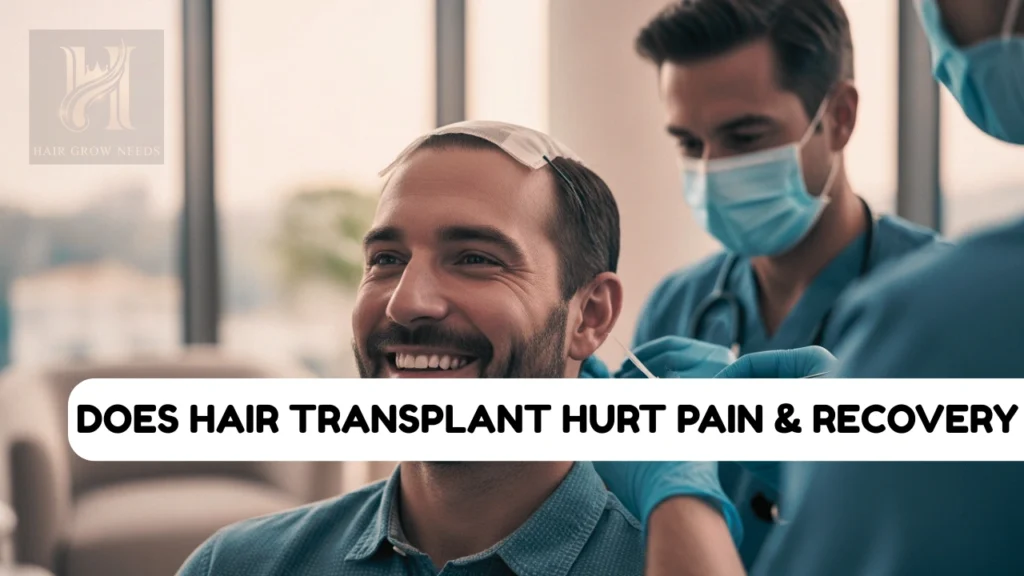 Does Hair Transplant Hurt
