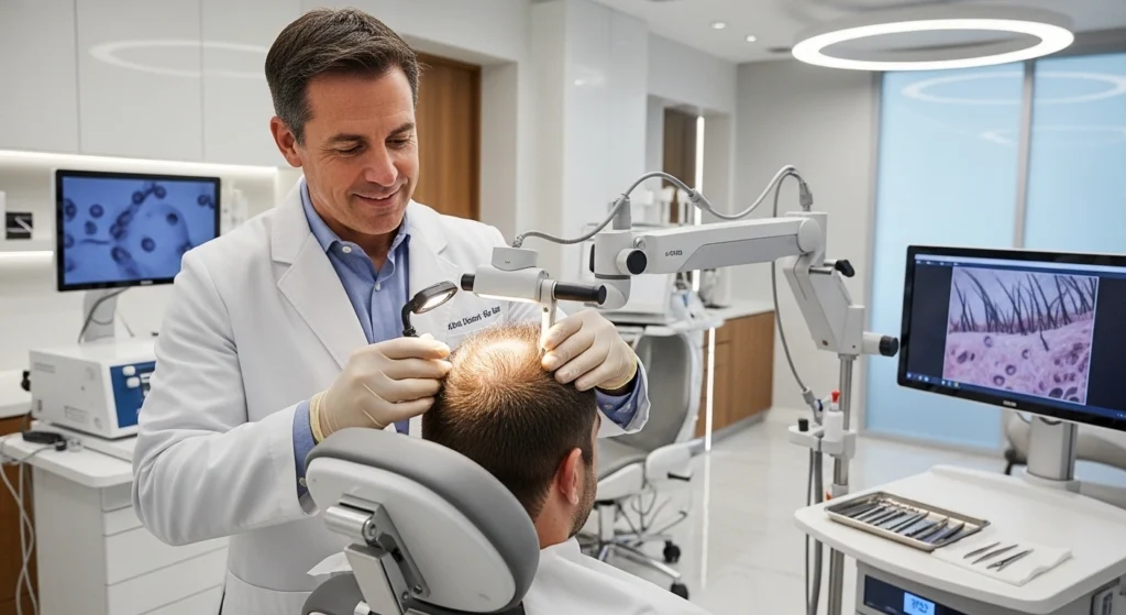 FUE vs Non Surgical Hair Restoration