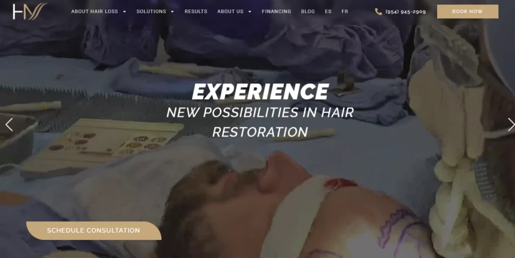Hair By Dr. Max, Restoration Center