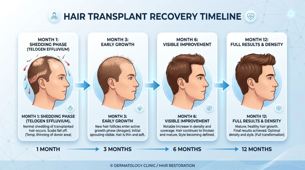Hair Transplant After 3 Months