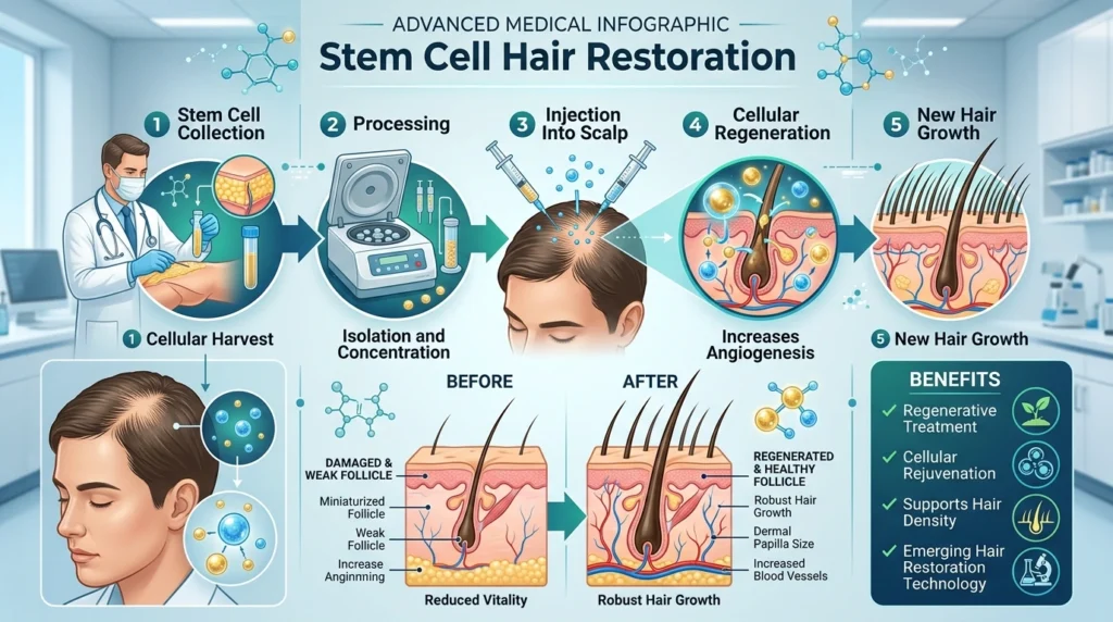 Stem Cell Hair Restoration in San Francisco CA