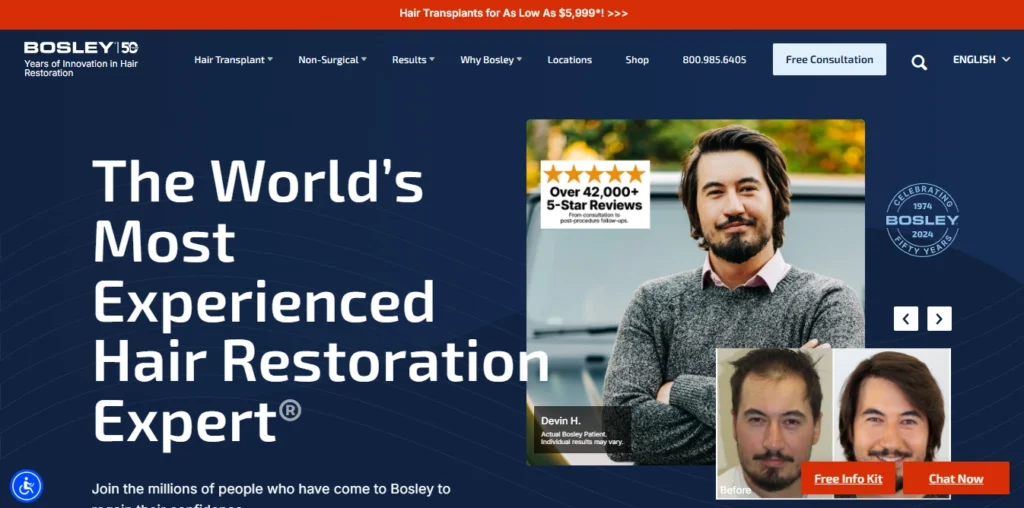 Bosley Hair Restoration