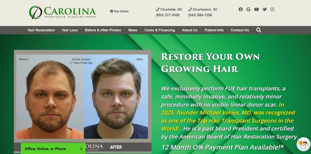 Carolina Hair Surgery