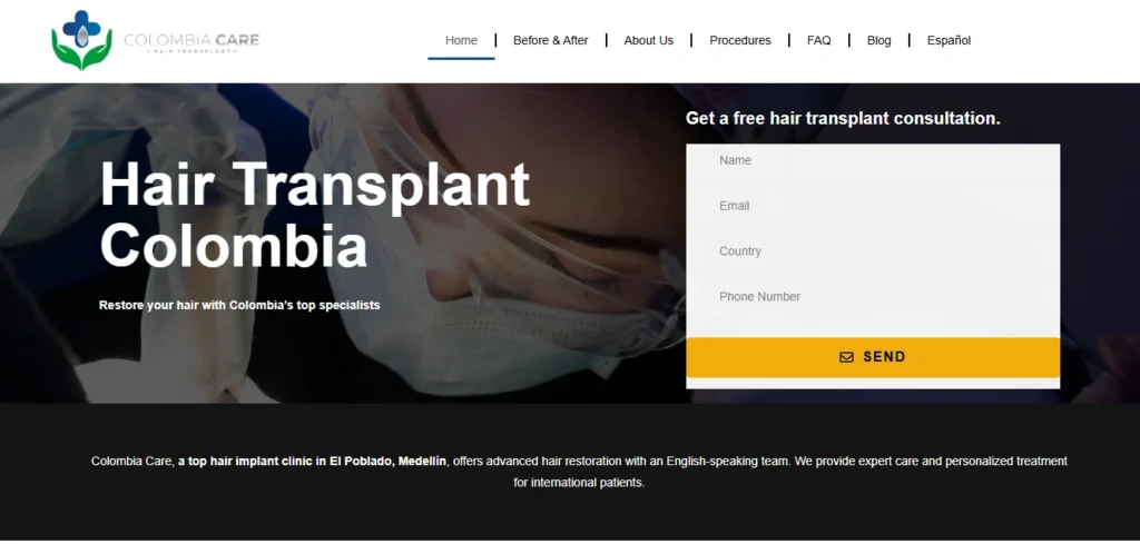 Colombia Care Hair Transplant (Medellín)