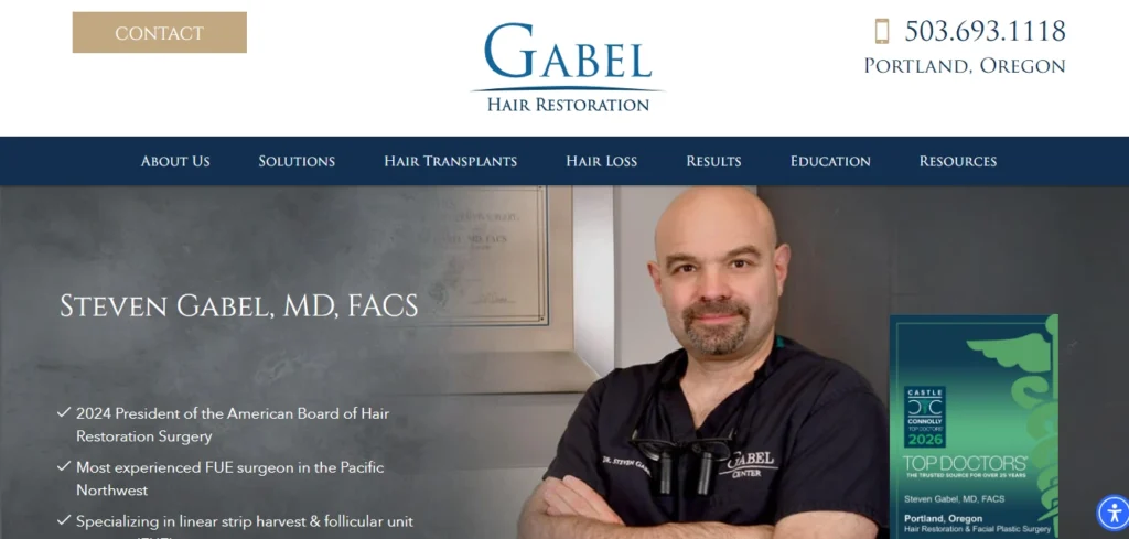 Gabel Center Hair Restoration