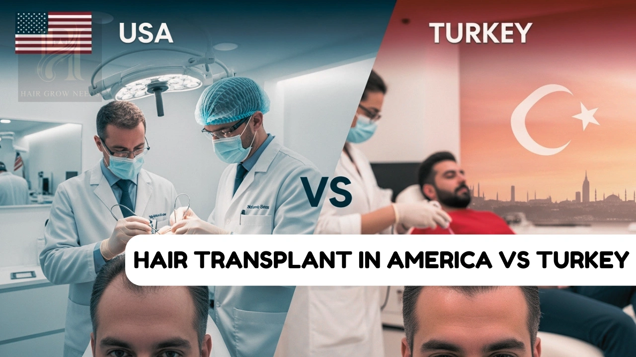 hair transplant in America vs turkey​