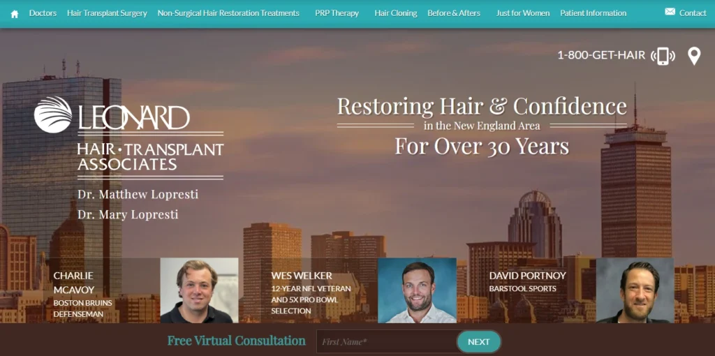 Leonard Hair Transplant Associates