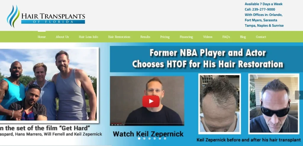 Hair Transplants of Florida (Dr. Samuel Botta)