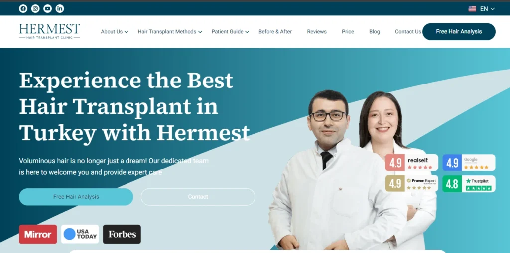 Hermest Hair Clinic - Istanbul