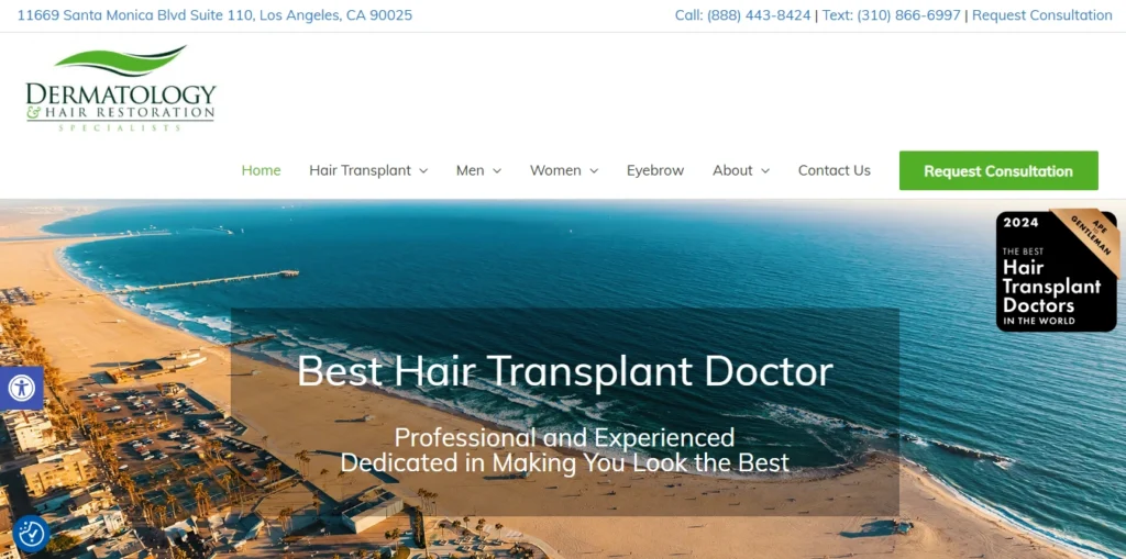 Dermatology & Hair Restoration Specialists (Santa Monica) - Dr. Sean Behnam