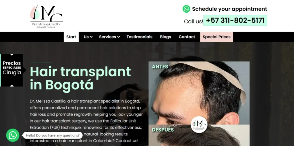 Dra. Melissa Castillo (Bogotá)