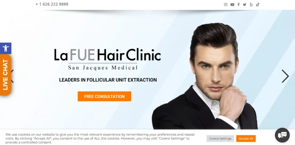 LA FUE Hair Clinic (Pasadena/Los Angeles) - Jacques Abrahamian & Dr. George Abrahamian