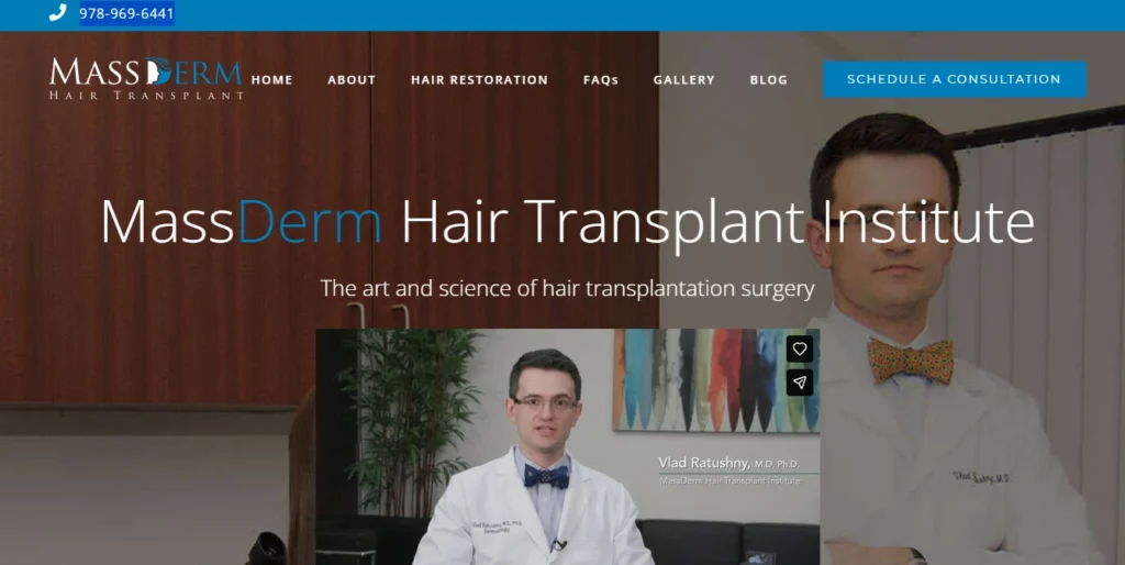 MassDerm Hair Transplant Institute
