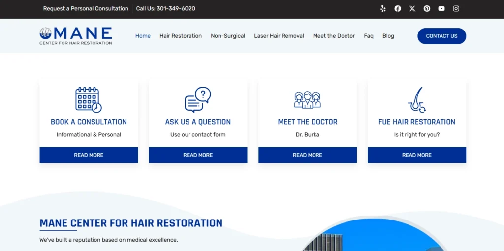 Mane Center for Advanced Hair Restoration