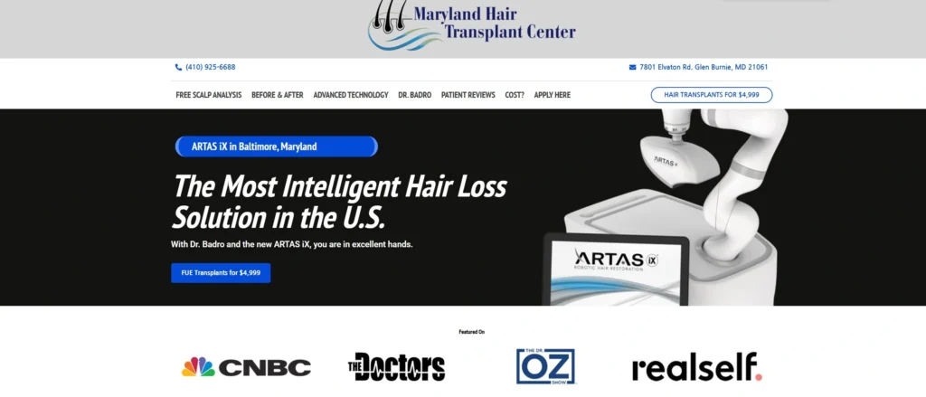 Maryland Hair Transplant Center