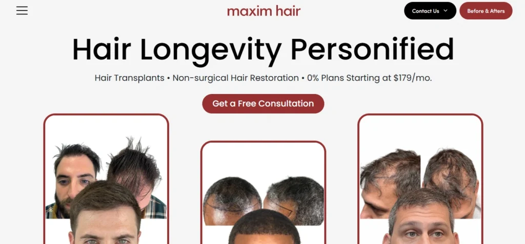 Maxim Hair Restoration