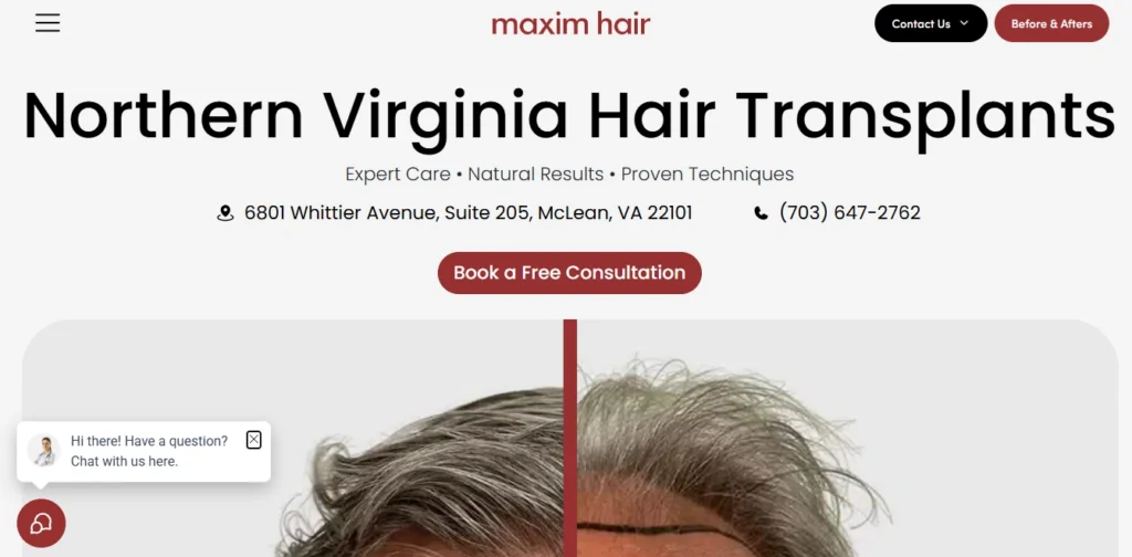 MAXIM Hair Restoration (McLean/Alexandria)