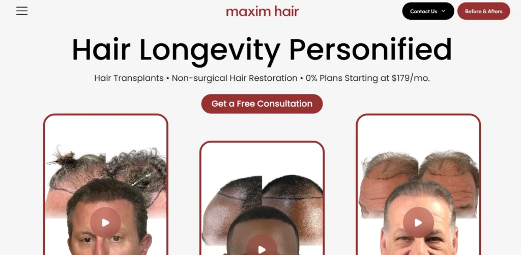 Maxim Hair Restoration
