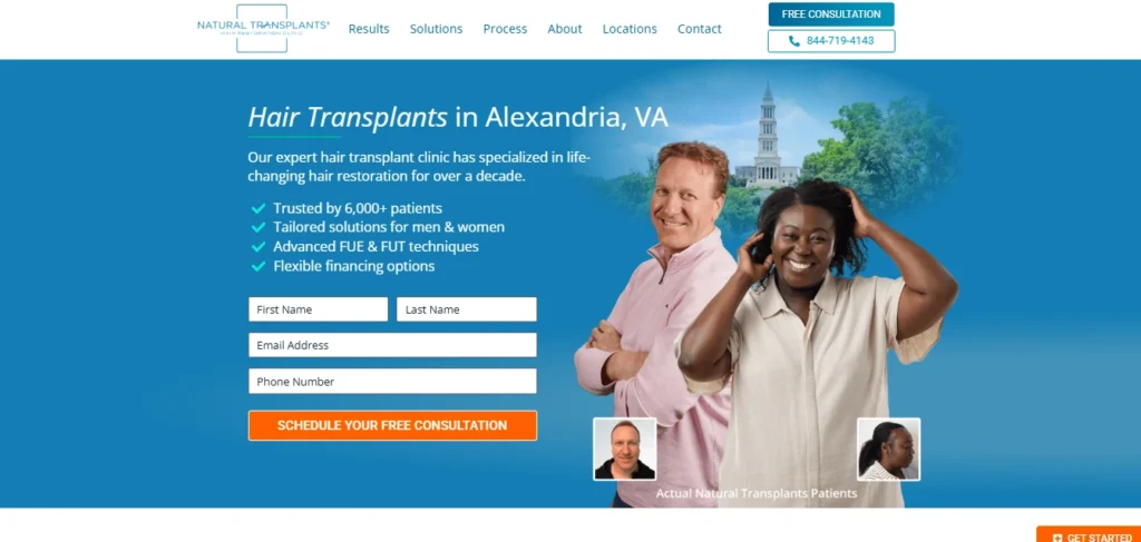 Natural Transplants (Alexandria & McLean)