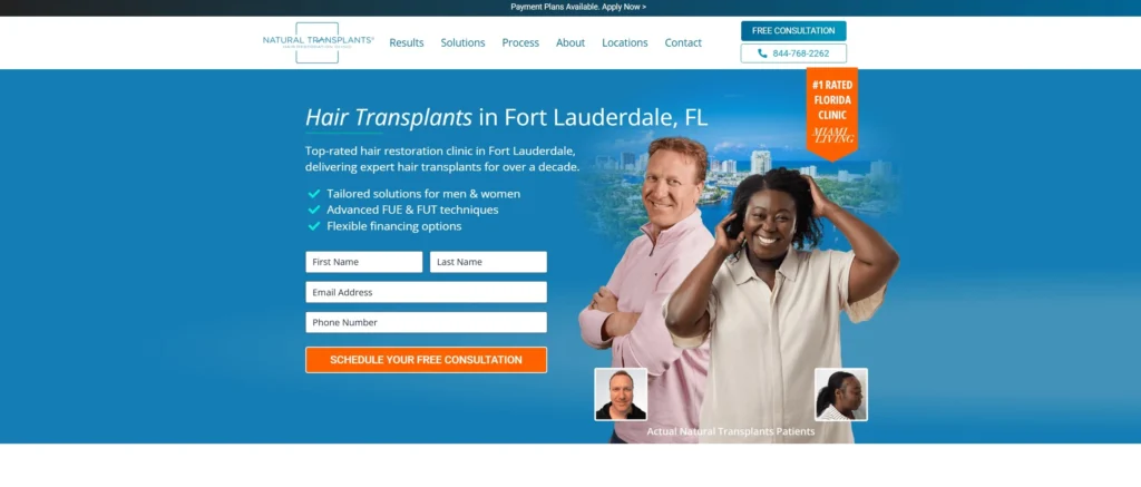 Natural Transplants Fort Lauderdale, FL