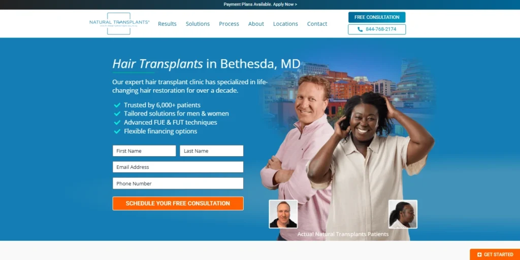 Natural Transplants Hair Restoration Clinic
