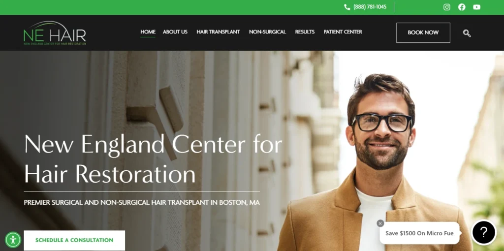 New England Center for Hair Restoration
