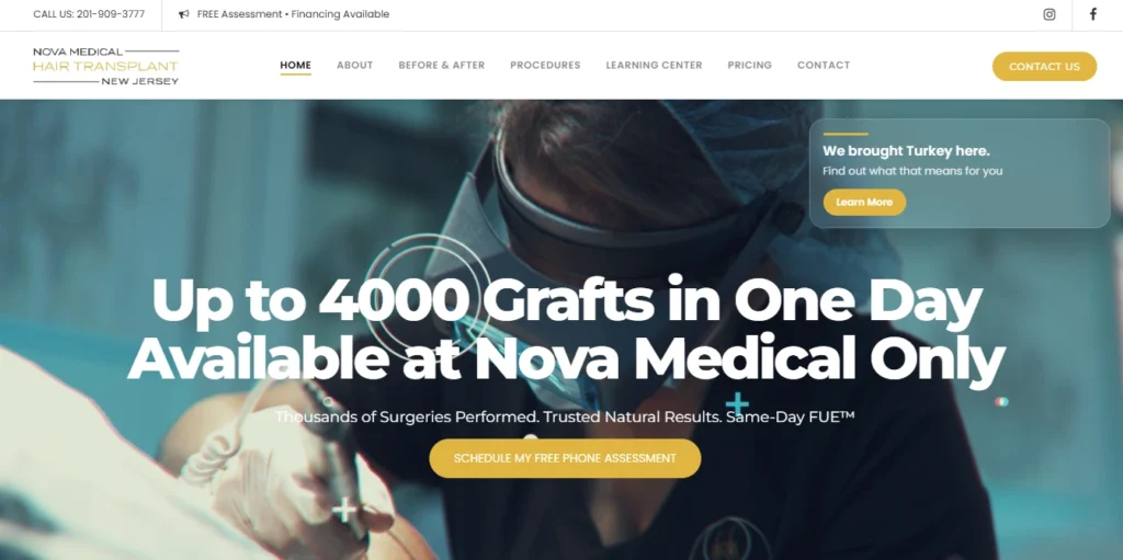 Nova Medical Hair Transplant