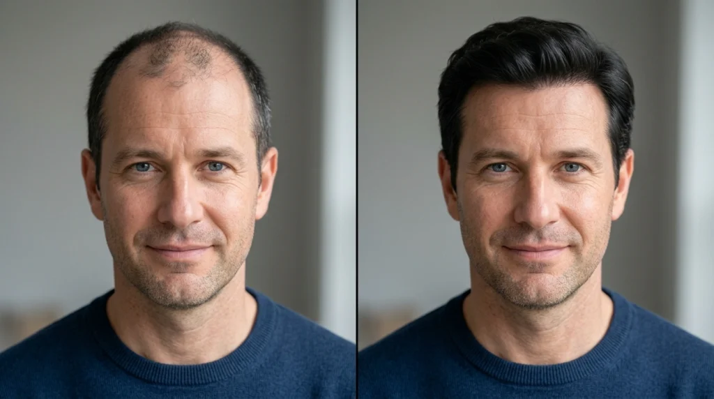 non surgical hair restoration procedure