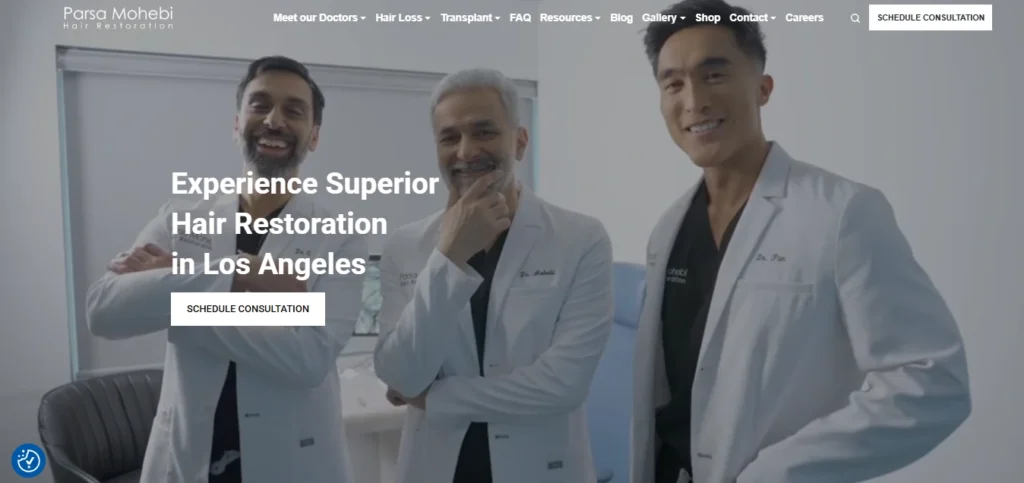 Parsa Mohebi Hair Restoration (Beverly Hills/Los Angeles)