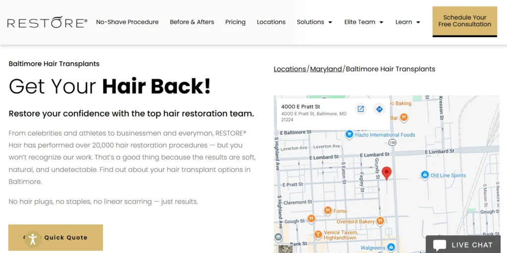 RESTORE Hair