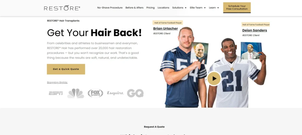 Restore Hair Transplant & Restoration Center