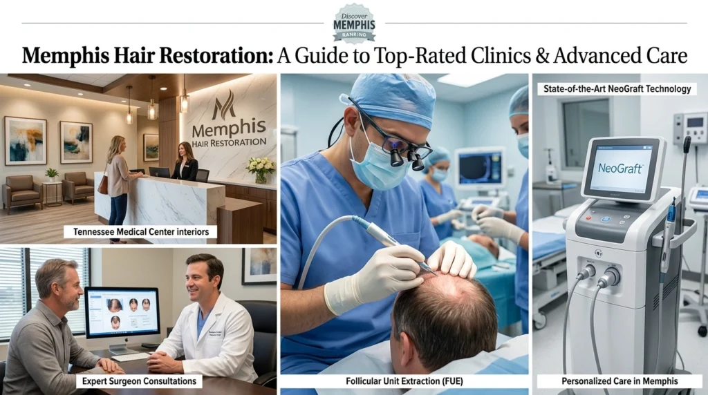 Best Hair Transplant Clinics in Memphis TN 2026