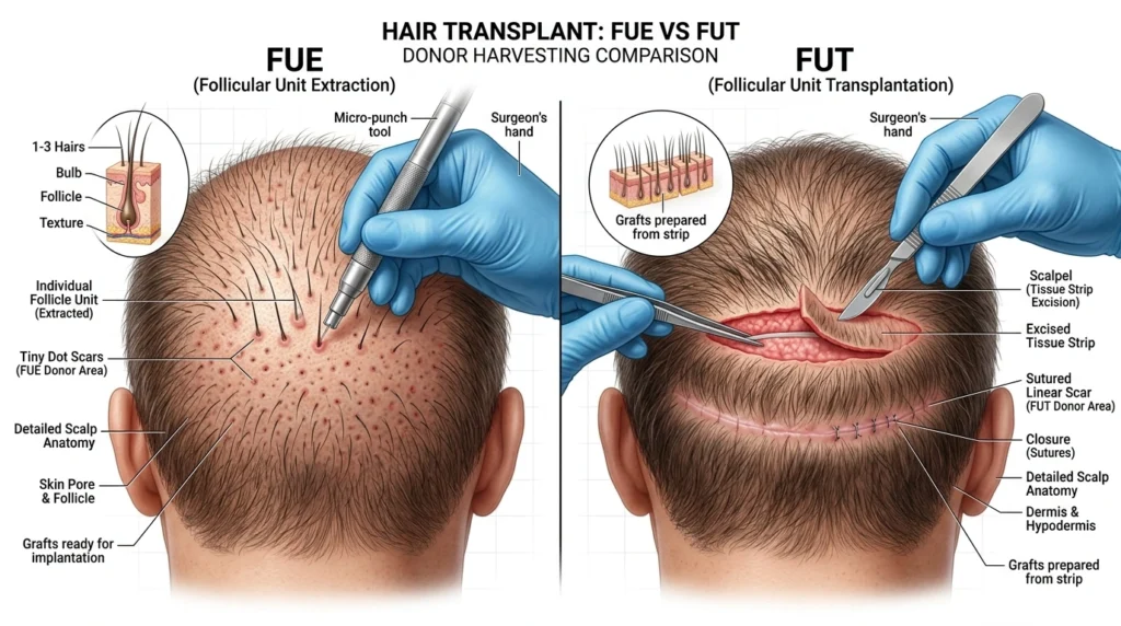 FUE vs FUT Which Costs More and Why
