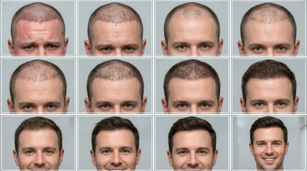 Hair Transplant Recovery Day by Day Timeline
