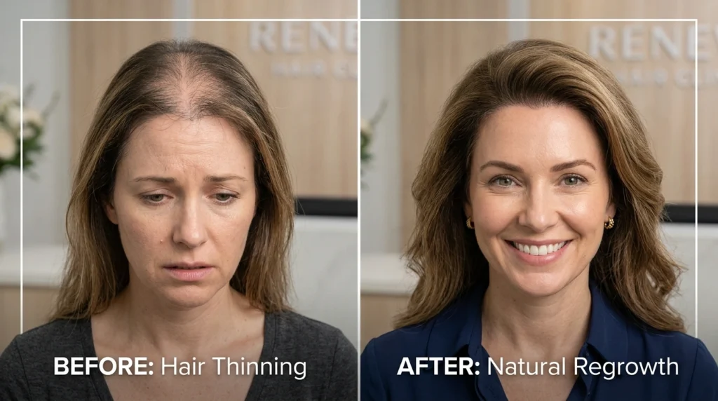 Hair transplant for women