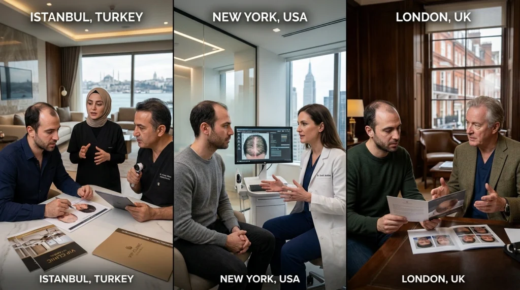 How Much Does a Hairline Transplant Cost By Country