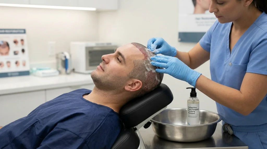 Is Clarifying Shampoo Safe After Hair Transplant