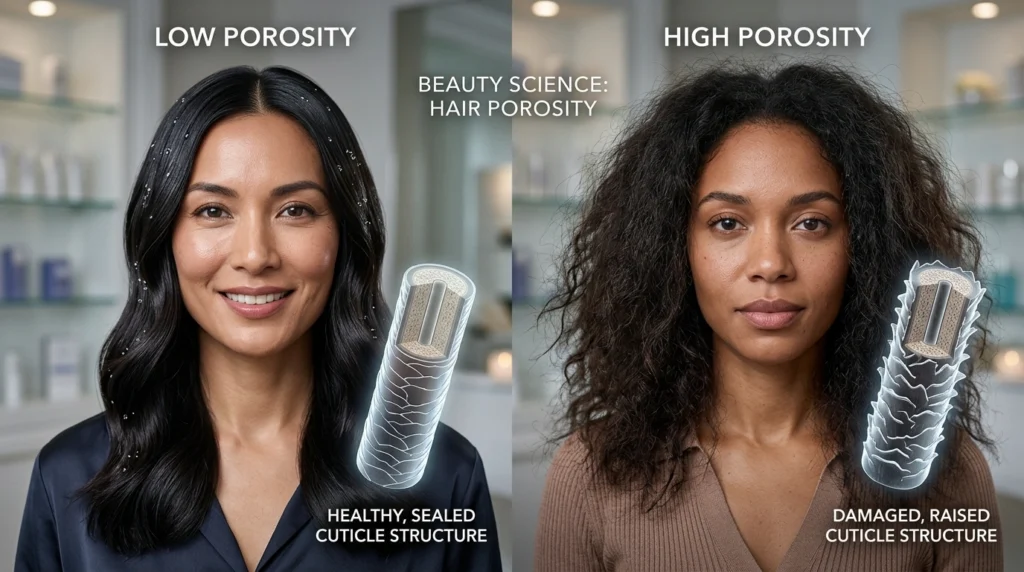 High vs Low Porosity Hair: Key Differences