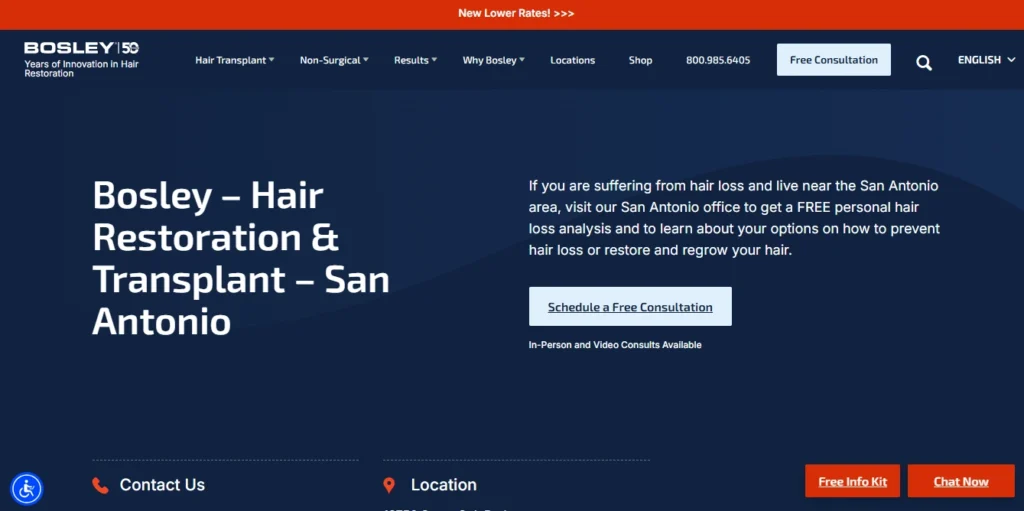 Bosley Hair Restoration San Antonio