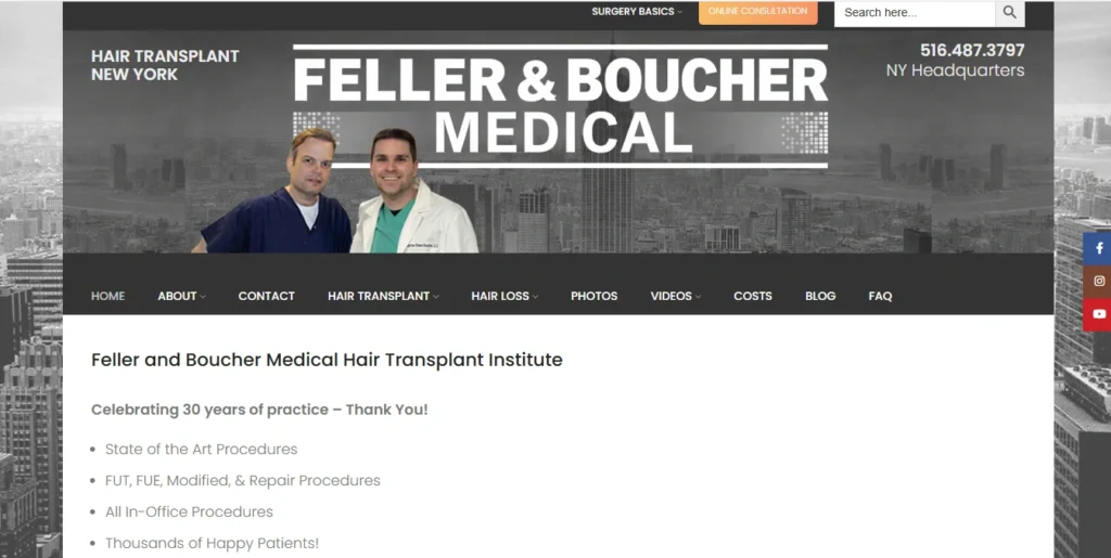 Feller & Bloxham Medical New York, USA