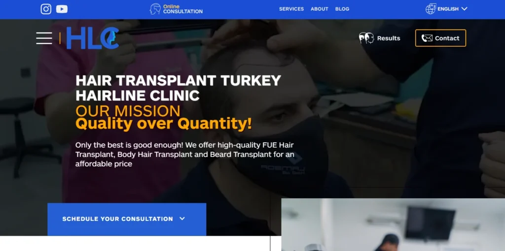 HLC Hairline Clinic Ankara, Turkey