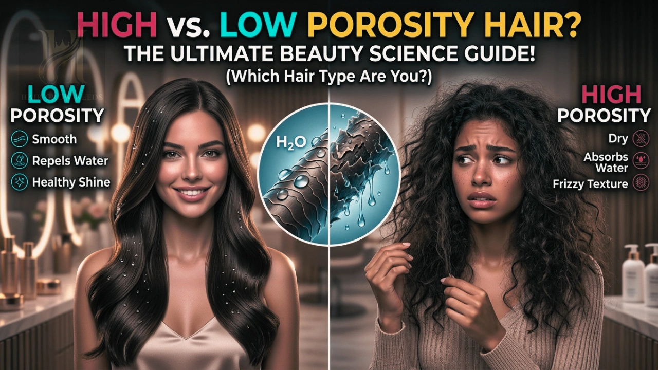 High vs Low Porosity Hair