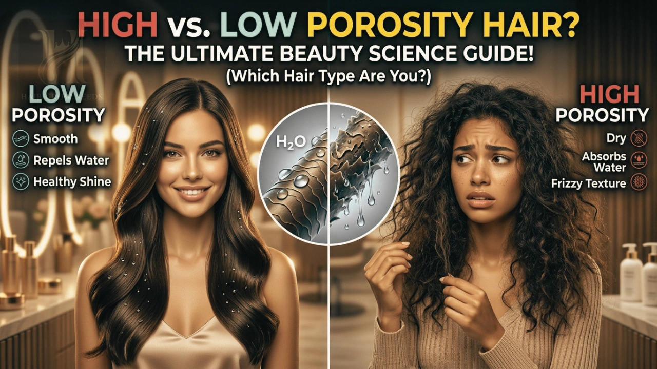 high vs low porosity hair​