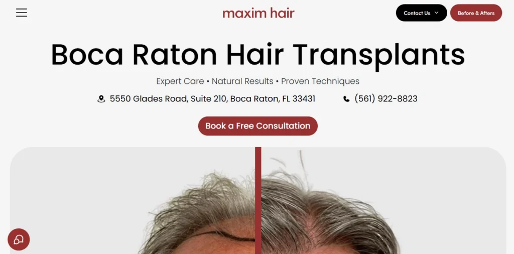 Maxim Hair Restoration