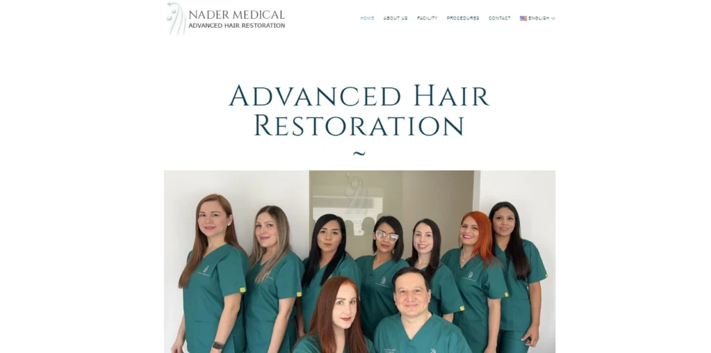 Nader Hair Restoration Texas, USA