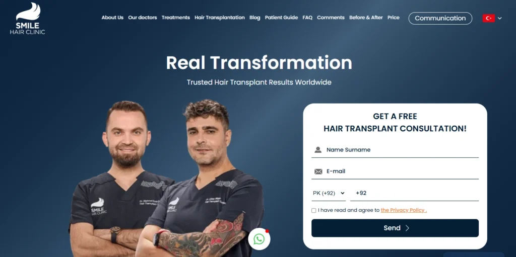 Smile Hair Clinic Istanbul, Turkey