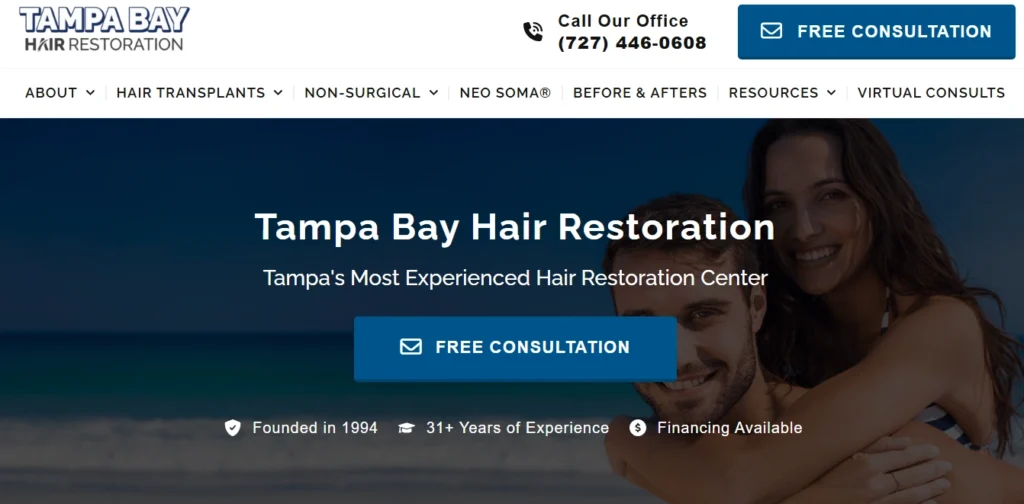 Tampa Bay Hair Restoration