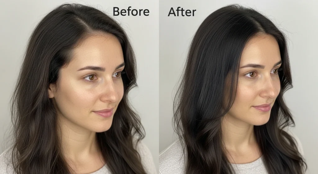 Non-Surgical Hair Restoration Results Before & After USA