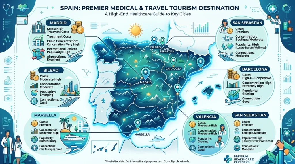 Best Hair Transplant Cities in Spain